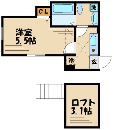 マイスペース古淵の物件間取画像